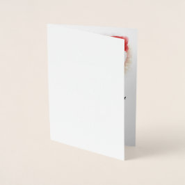 Tarjeta Con Relieve Metalizado Siempre Mejor Juntos El Invierno Plata, ZSG