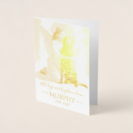 Tarjeta Con Relieve Metalizado Simpatía por la pérdida del ángel recuperador de L