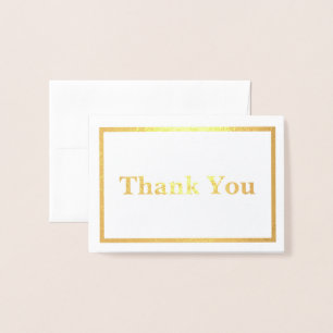 Tarjeta Con Relieve Metalizado Simple Gracias