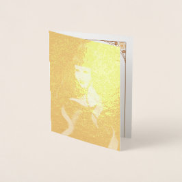 Tarjeta Con Relieve Metalizado Slurp