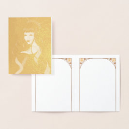 Tarjeta Con Relieve Metalizado Slurp