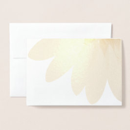 Tarjeta Con Relieve Metalizado Sunny Sunflower Thinking of You Relieve metalizado