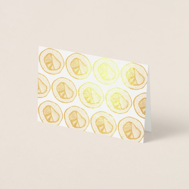 Tarjeta Con Relieve Metalizado Sushi de comida japonesa California prepara comida (Anverso)