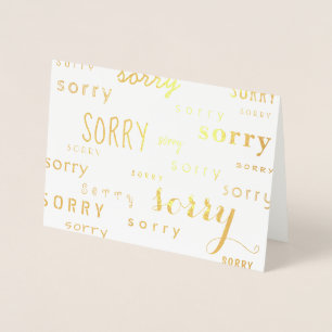 Tarjeta Con Relieve Metalizado tantos sorries Relieve metalizado de oro