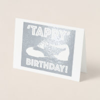 Tappy Happy Birthday Dance Teacher bailarina de za