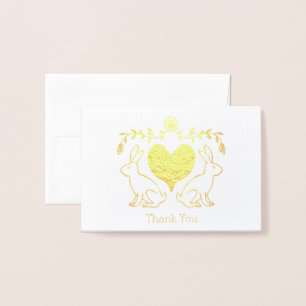 Tarjeta Con Relieve Metalizado Tarjeta de agradecimiento al Relieve metalizado Bu