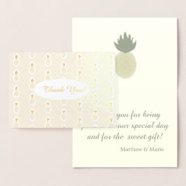 Tarjeta Con Relieve Metalizado Tarjeta de agradecimiento al Relieve metalizado do