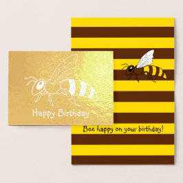 Tarjeta Con Relieve Metalizado Tarjeta de cumpleaños de Relieve metalizado invert