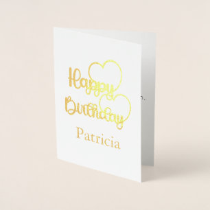 Tarjeta Con Relieve Metalizado Tarjeta de cumpleaños de Relieve metalizado, tarje