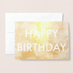 Tarjeta Con Relieve Metalizado Tarjeta de cumpleaños feliz de Relieve metalizado 