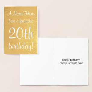 Tarjeta Con Relieve Metalizado Tarjeta de felicitación mínima por Relieve metaliz