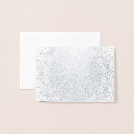 Tarjeta Con Relieve Metalizado Tarjeta de felicitación para Navidades de Relieve