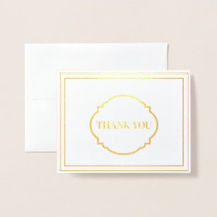 Tarjeta Con Relieve Metalizado Tarjeta de nota de Relieve metalizado de agradecim