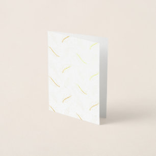 Tarjeta Con Relieve Metalizado Tarjeta de Relieve metalizado