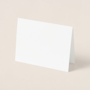 Tarjeta Con Relieve Metalizado Tarjeta de Relieve metalizado