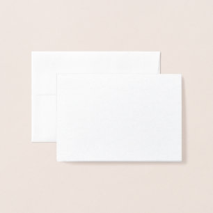 Tarjeta Con Relieve Metalizado Tarjeta de Relieve metalizado