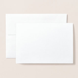 Tarjeta Con Relieve Metalizado Tarjeta de Relieve metalizado