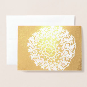 Tarjeta Con Relieve Metalizado Tarjeta de Relieve metalizado