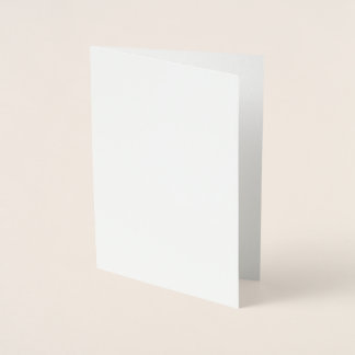 Tarjeta Con Relieve Metalizado Tarjeta de Relieve metalizado