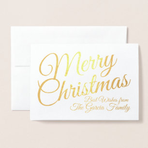 Tarjeta Con Relieve Metalizado Tarjeta de Relieve metalizado de Navidades familia