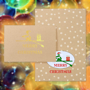 Tarjeta Con Relieve Metalizado Tarjeta de Relieve metalizado de texto para el per