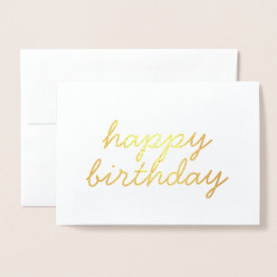 Tarjeta Con Relieve Metalizado Tarjeta de Relieve metalizado dorado de caligrafía