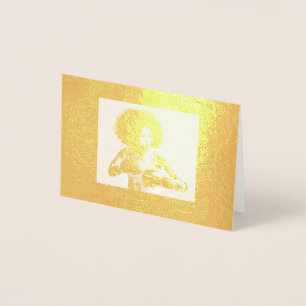 Tarjeta Con Relieve Metalizado Tarjeta de Relieve metalizado para mujeres sin lim