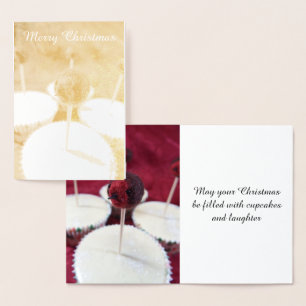 Tarjeta Con Relieve Metalizado Tarjeta de Relieve metalizado para Navidades Robin