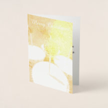 Tarjeta de Relieve metalizado para Navidades Robin