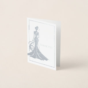 Tarjeta Con Relieve Metalizado Tarjeta de Relieve metalizado Queen Mini