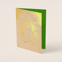 Tarjeta Con Relieve Metalizado tarjeta de saludo de navidades de Relieve metaliza