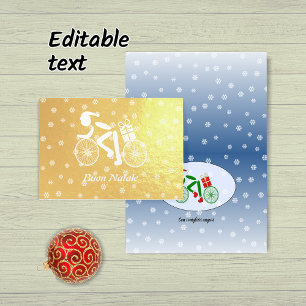 Tarjeta Con Relieve Metalizado Tarjeta italiana de Relieve metalizado para ciclis