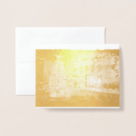 Tarjeta Con Relieve Metalizado Una Feliz Navidad para ti y tu tarjeta de Relieve 