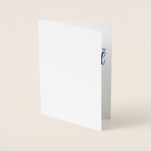 Tarjeta Con Relieve Metalizado Una vez un Fed siempre un Fed