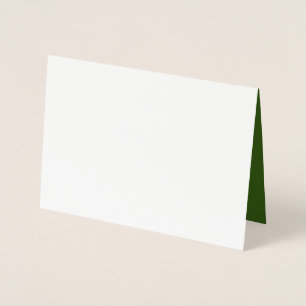 Tarjeta Con Relieve Metalizado Verde bosque #325513, Cactus