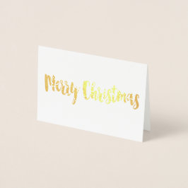 Tarjeta Con Relieve Metalizado Vincent Van Gogh Starry Night Feliz Navidad Gold