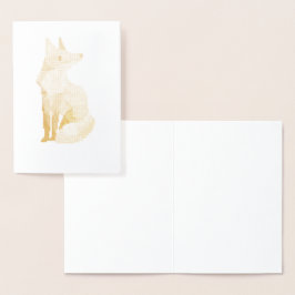 Tarjeta Con Relieve Metalizado Vos pixelart, Fox, Pixel Art 