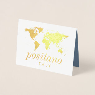 Tarjeta Con Relieve Metalizado World Travel Map Table Name Cards REAL RELIEVE MET