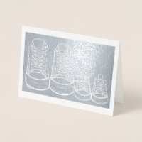 Zapatos de bebé Recién nacido de felicitaciones de