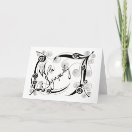 Tarjeta Con simpatía