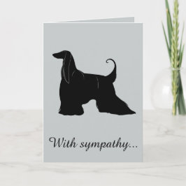 Tarjeta Con simpatía: La pérdida de tu honra afgana