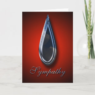 Tarjeta Con Solidaridad En Su Momento De Pérdida