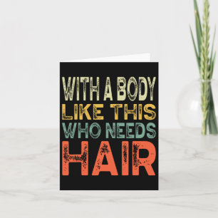 Tarjeta Con Un Cuerpo Como Este Que Necesita A Los Padres 