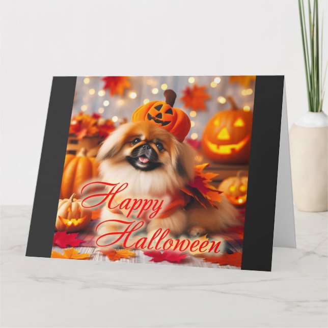 Tarjeta con un pikenes lindo (Anverso)