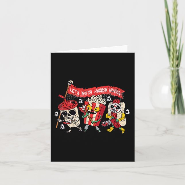 Tarjeta Concesiones de películas retro vamos a ver películ (Anverso)