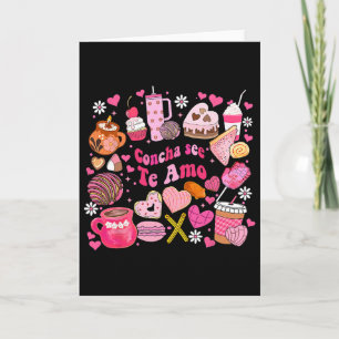 Tarjeta Concha See Te Amo Mexicano San Valentín Para Hombr