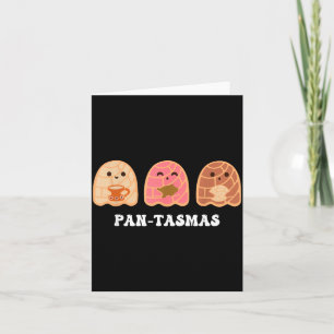 Tarjeta Conchas Divertidas y Espeluznantes Pan-Tasmas Pant
