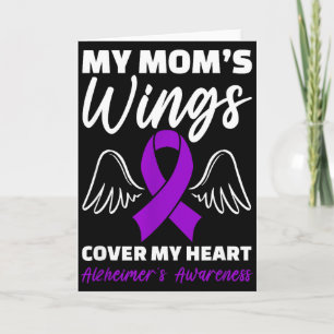 Tarjeta Conciencia de Heimers Mis alas de mamá cubren mi c