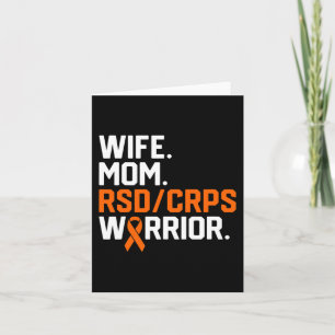 Tarjeta Conciencia de la esposa mamá RSD RPS para guerrero