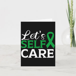 Tarjeta Conciencia de prevención de salud mental depresión